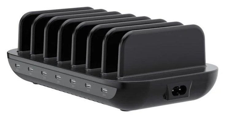 Chargeur USB-C 7 ports 160W Conceptronic OZUL07B Carga Rápida