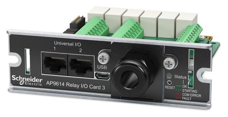 Sai APC Carte relais 0-40 °C Altitude 15240 m avec LED indicateurs