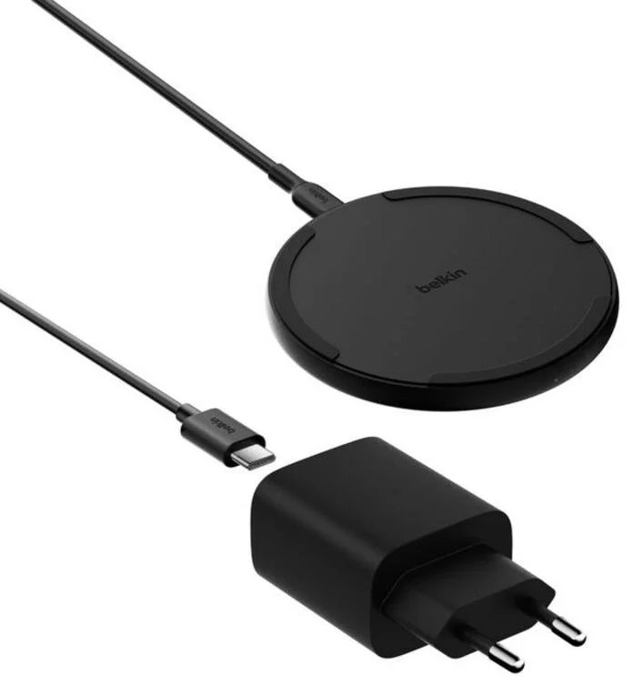 Chargeur sans fil Belkin BoostCharge 15W QI2 Noir