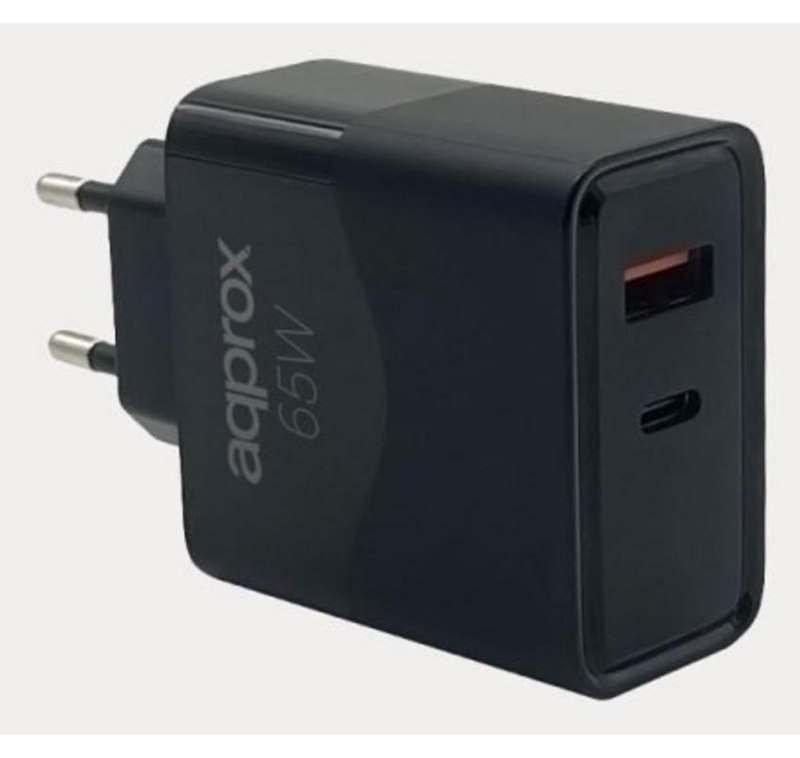 Chargeur Approx APPUSBWALL65W 65W USB-C et USB-A
