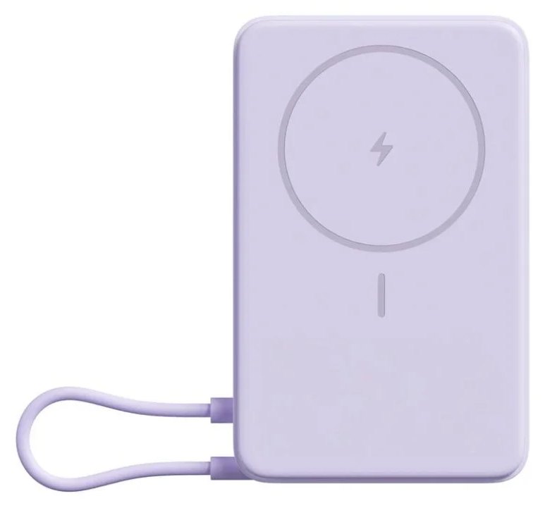 Batterie Externe Xiaomi BHR08PAGL 5900 mAh Chargeur Sans Fil Violet