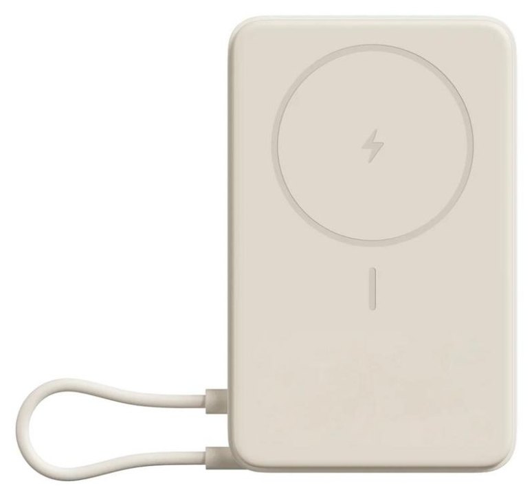 Batterie externe Xiaomi BHR08PBGL 5900 mAh chargeur sans fil beige
