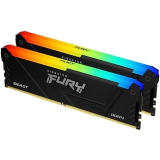 Kingston FURY Beast RGB 32 Go (2 x 16 Go) DDR4 3200 MHz CL16 (KF432C16BB2AK2/32)