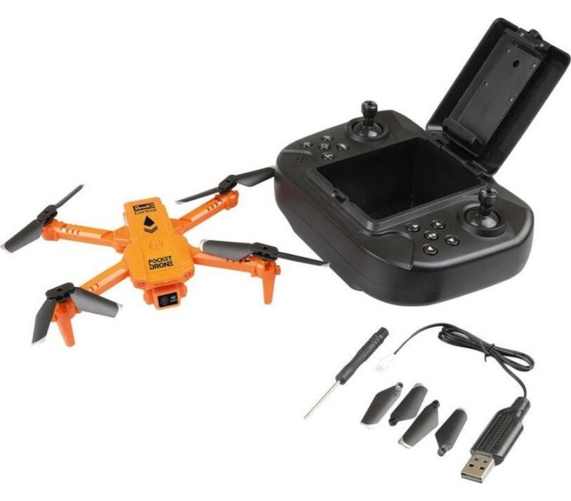 Dron Revell Pocket Drone Quadcopter RC 23810 Caméra 720P