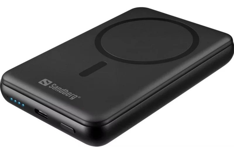 Powerbank Sandberg SemiSolidState Magnet 10000 mAh MagSafe