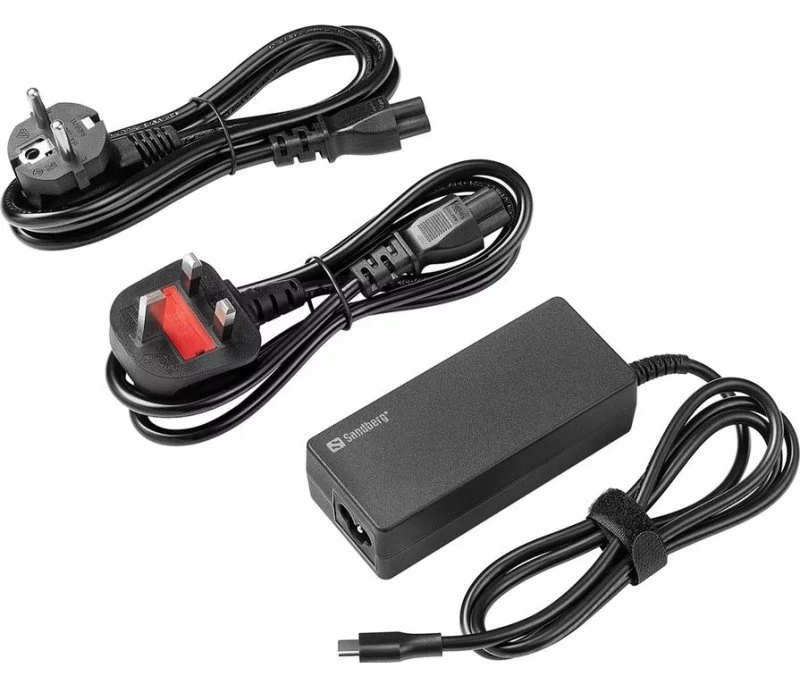 Chargeur USB-C Sandberg PD65W EU+UK