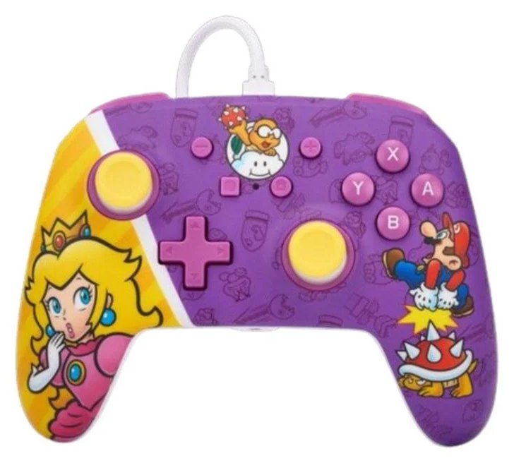 Power-a Gamepad PowerA NSGP0092-01 pour Nintendo Switch USB Púrpura Rojo Amarillo