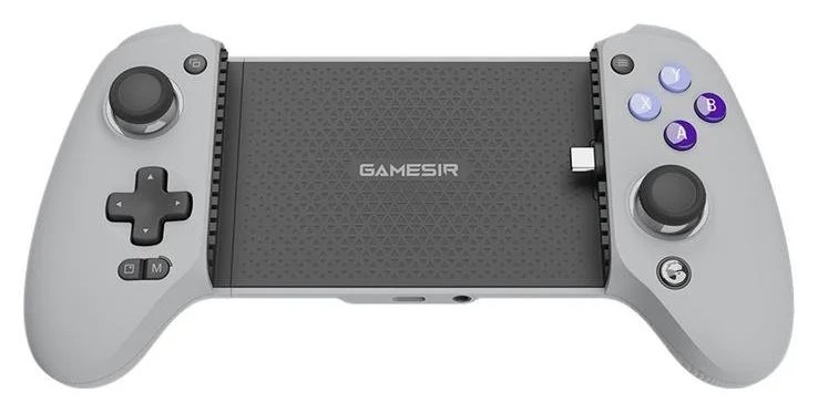 Manette USB-C GameSir G8 Galileo pour mobile avec support (gris)