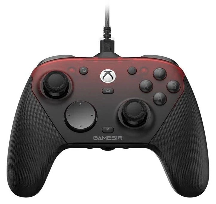 Manette GameSir G7 Pro BK TRI-MODE Noir et Rouge Connectivité Tri-Mode
