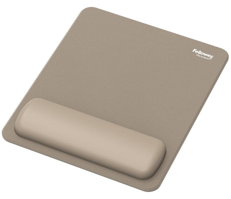 Tapis de souris Fellowes Breyta avec repose-poignets 240 x 200 mm couleur sable