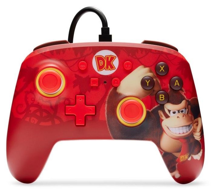 Power-a Manette PowerA Enhanced pour Nintendo Switch et Switch OLED Rouge USB Filaire