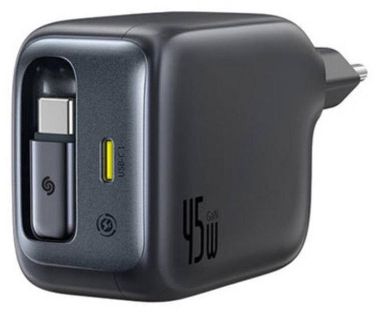Chargeur Baseus E0120G00 45W USB-C Charge Rapide Noir