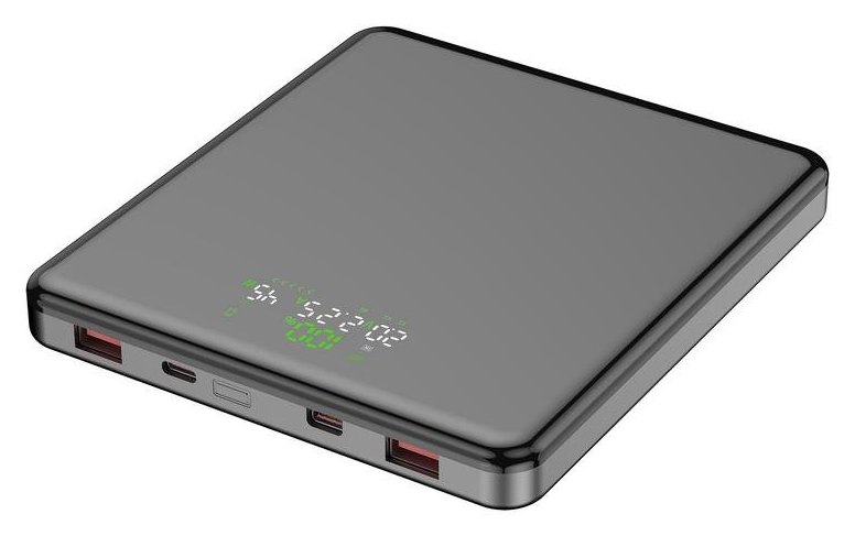 Batterie Externe Leotec Power Bank 20000 mAh 100W Noir