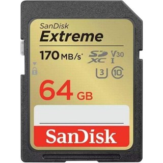 SanDisk Extreme SDXC UHS-I 64 Go