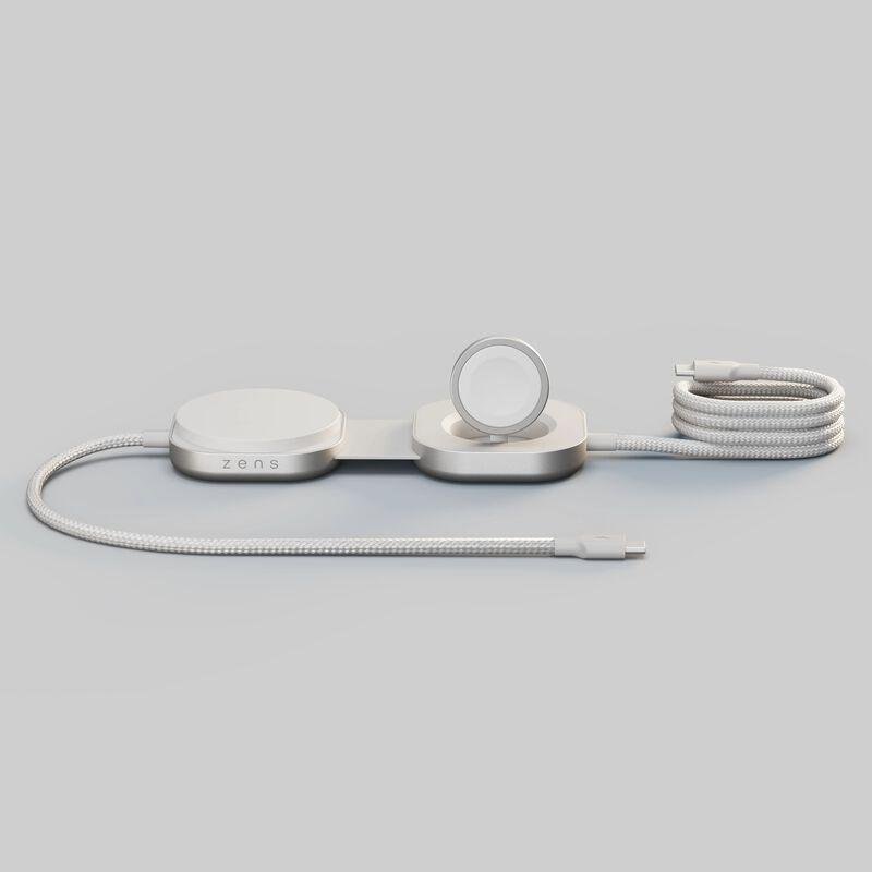 Cargador Inalámbrico ZENS Interior USB Blanc