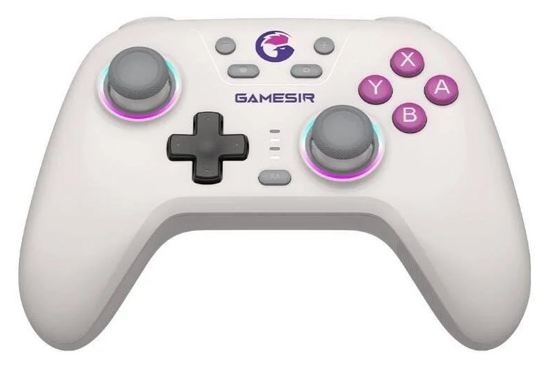 Mando GameSir T4N Wireless Blanc pour Nintendo Switch, PC, iOS et Android