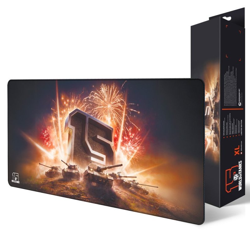 Fs-holding-ltd Alfombrilla Gaming World Of Tanks 15TH Anniversary XL 90 cm Edition