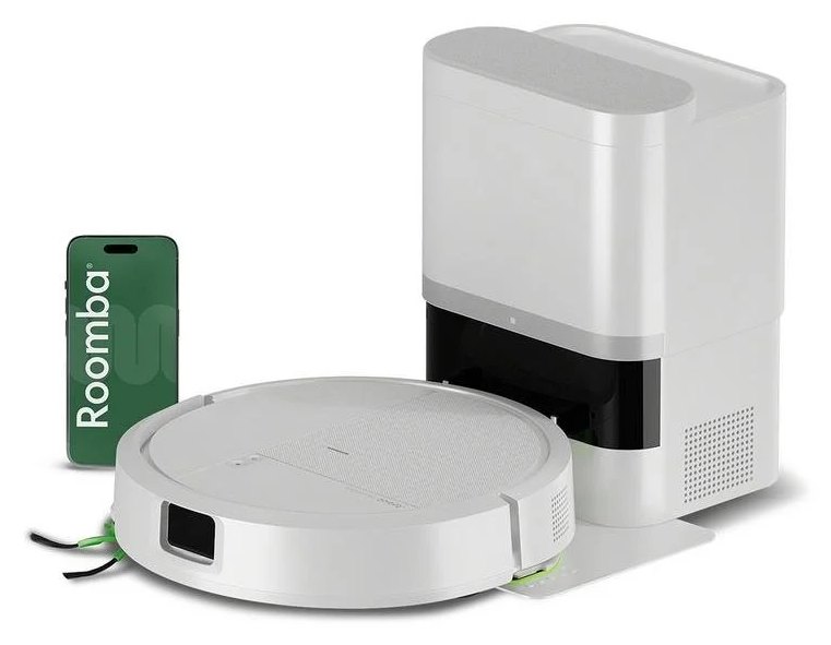 Aspirateur Robot et Laveur iRobot avec Vidage Automatique Navigation Wi-Fi 250 min Autonomie