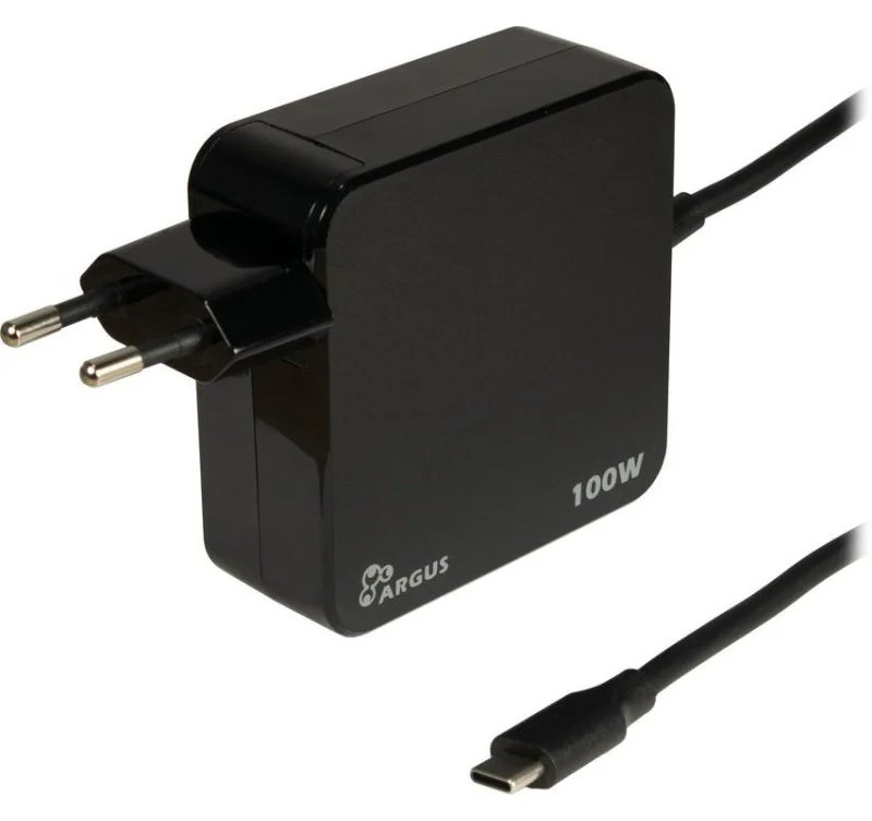 Cargador USB-C 100W Inter-Tech PD-2100 Noir
