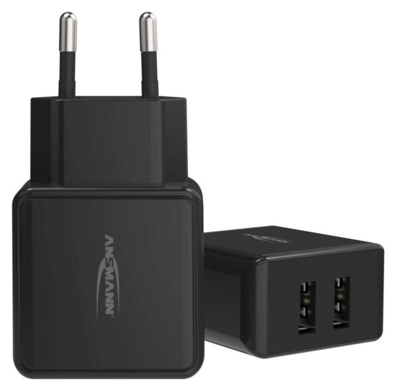 Cargador Ansmann HC212 2 Ports USB 5V Noir Intérieur