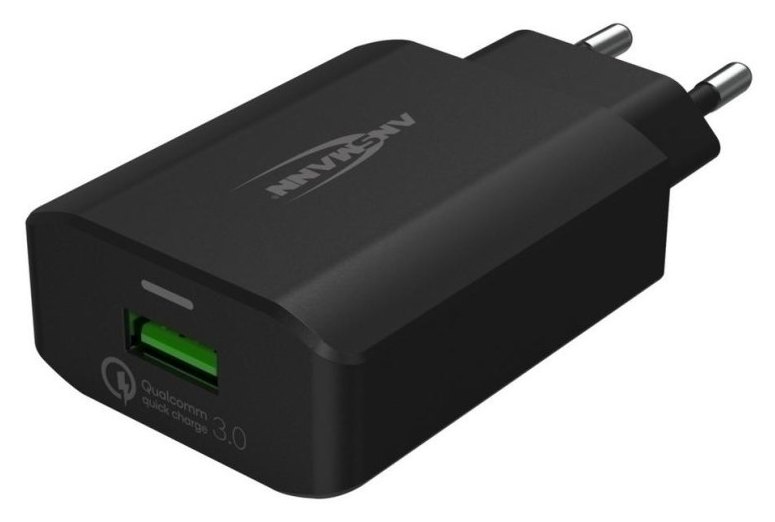 Chargeur Ansmann Home Charger 130Q Noir 12V Charge Rapide