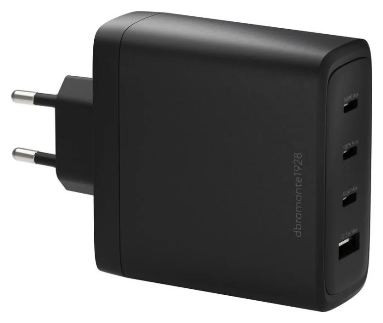 Chargeur DBRAMANTE1928 CI14EUBL7231 140W 3 Ports USB-C Charge Rapide Noir