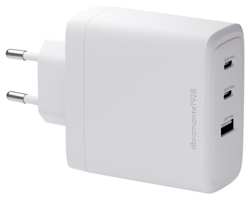 Chargeur DBRAMANTE1928 CI10EUBL7233 2 Ports USB-C Charge Rapide 100W Blanc