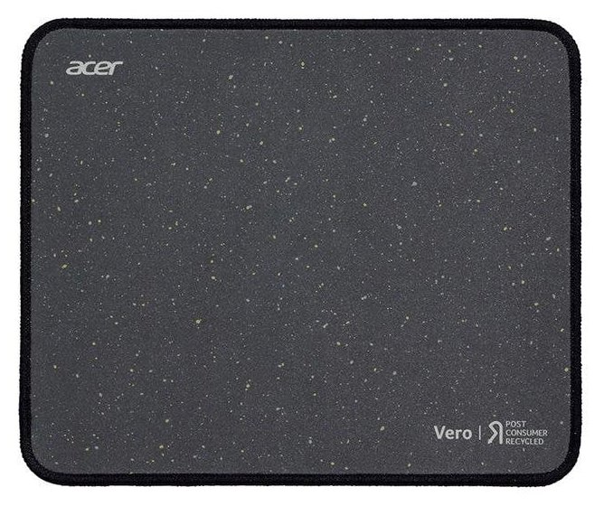 Tapis de souris Acer Vero ECO Noir Monochrome 180 x 220 mm