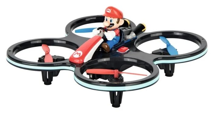 Quadricoptère Carrera Mini Mario-Copter 2.4 GHz Décollage Automatique