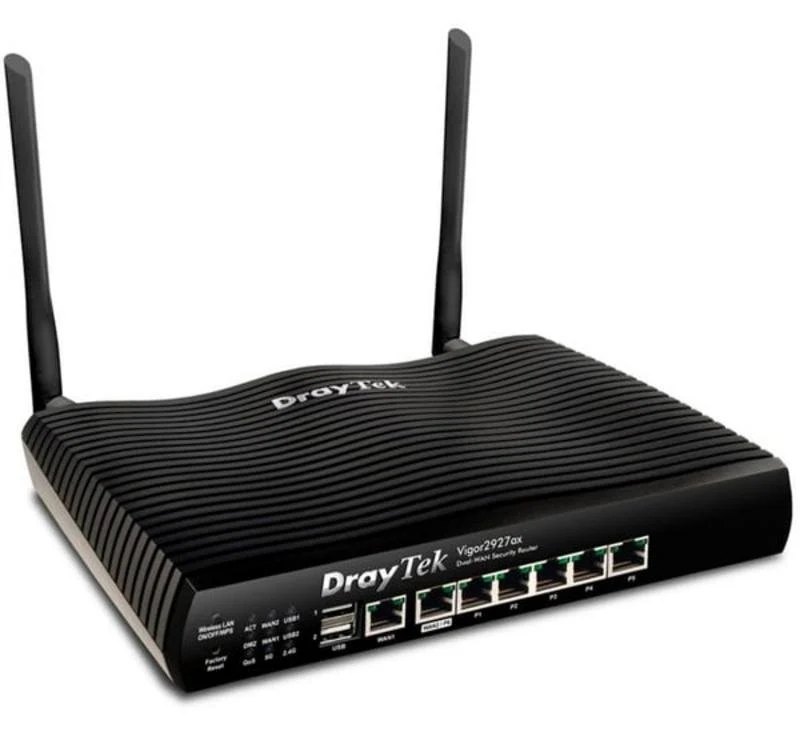 Router DrayTek VIGOR2927AX Wi-Fi 6 Dual-WAN 1,267 Mbps USB 3G/4G