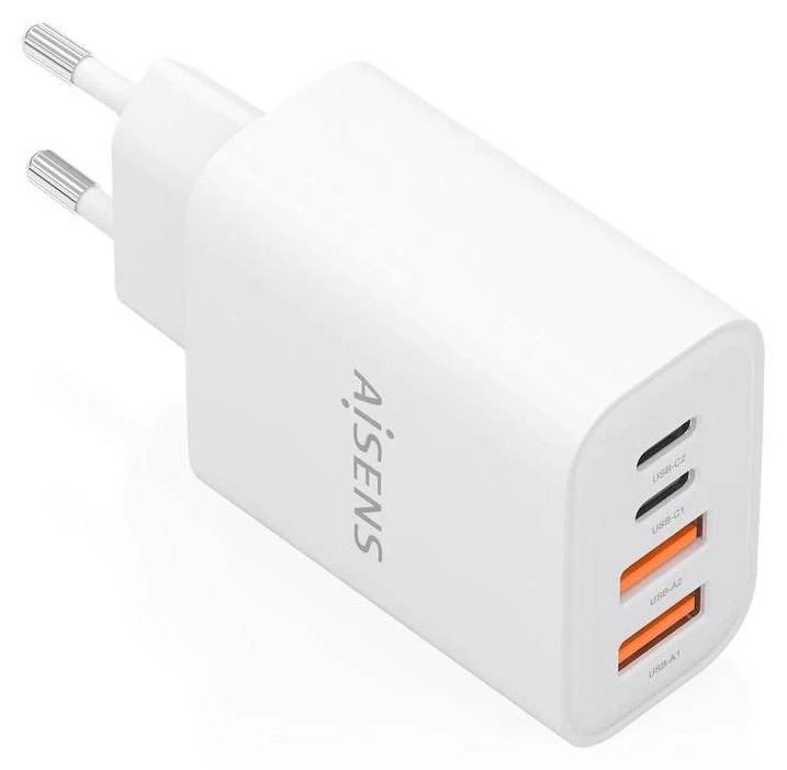 Chargeur Aisens GaN 32W 2XUSB-C PD3.0 2XUSB-A Blanc