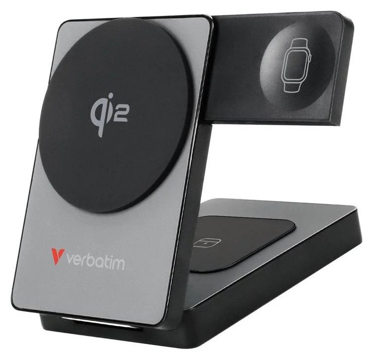 Banc d'alimentation Verbatim QI2 5000 mAh Power Delivery 3.0 20W Gris