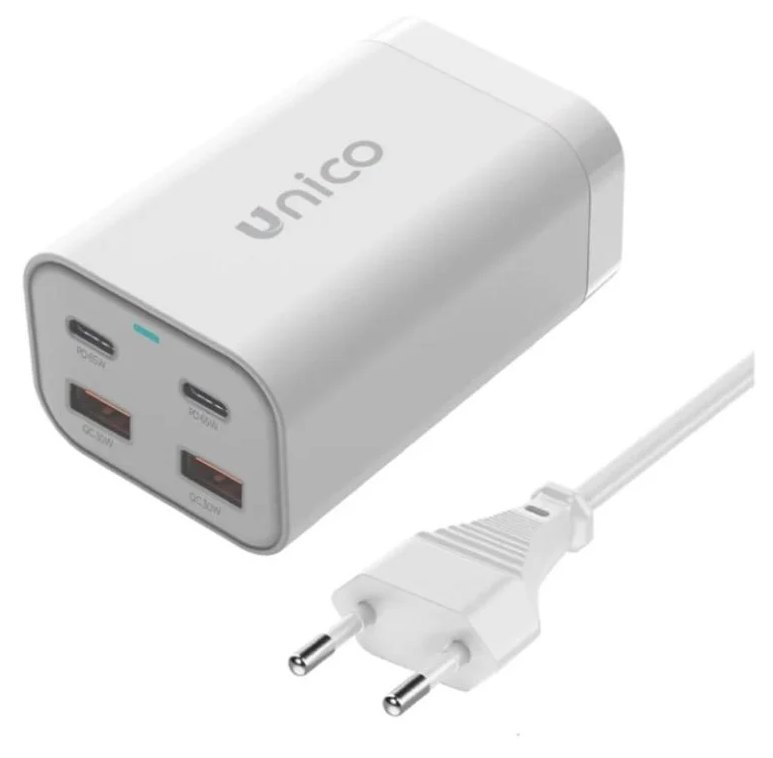 Chargeur UNICO HC2231 65W USB-C USB-A Charge Rapide