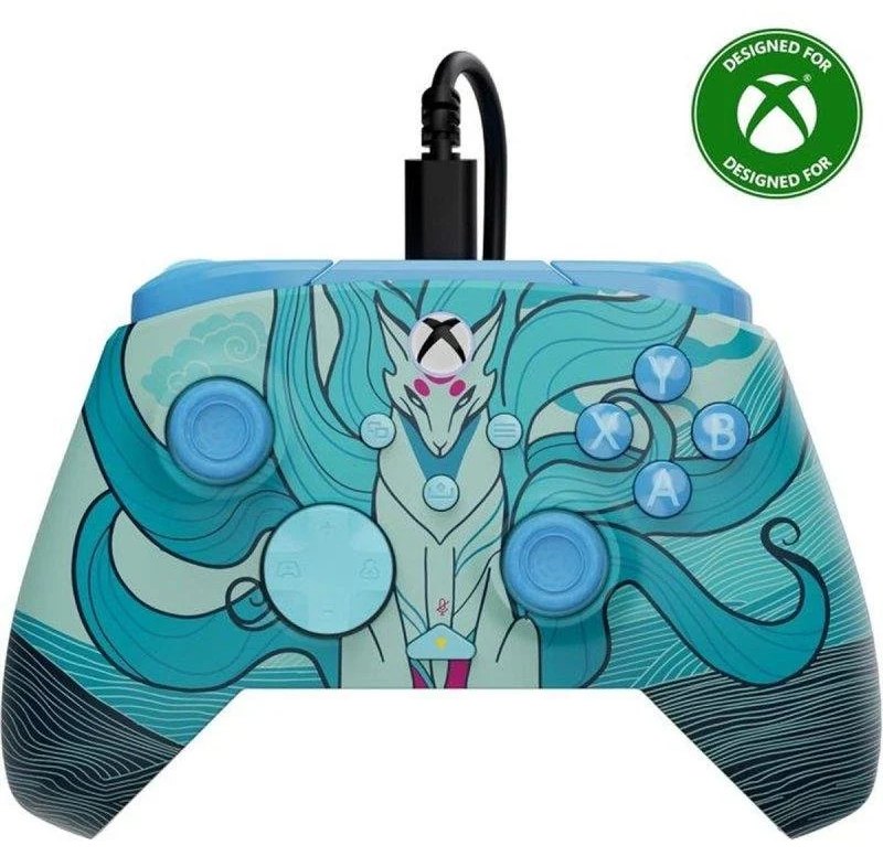 Manette Turtle Beach Rematch Advanced Blue Kitsune Xbox et PC filaire