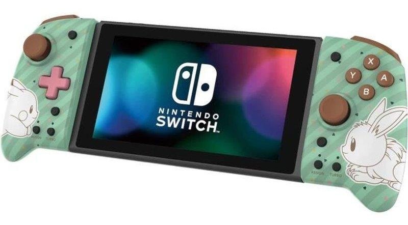 Manette Hori Split Pad Pro Pikachu & Eevee pour Nintendo Switch, filaire, sticks analogiques