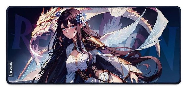 Tapis de souris gaming Redragon P046 L Speed 900 x 400 mm