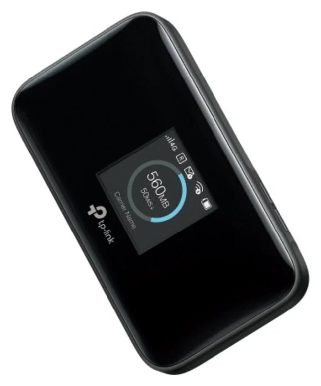 Router TP-Link M7750 Wi-Fi 5 600MBPS 4G LTE Portable avec Écran TFT
