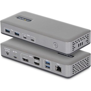 StarTech.com Station d'Accueil USB-C Triple Écrans 4K (2X 4K 60 Hz, 1X 4K 30 Hz)
