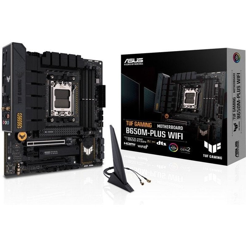 Carte mère ASUS TUF GAMING AMD B650M-PLUS Wi-Fi micro ATX Socket AM5 Chipset AMD B650