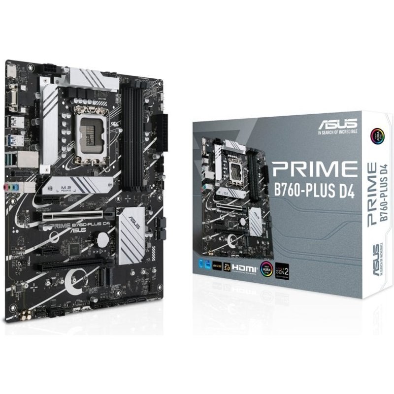 Carte mère ASUS PRIME B760-PLUS D4 ATX Socket LGA1700 Chipset Intel B760
