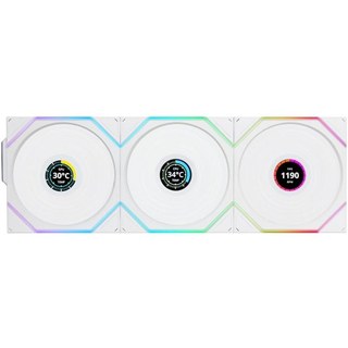 Lian Li Uni Fan TL LCD Wireless 120 Reverse Blade (blanc)