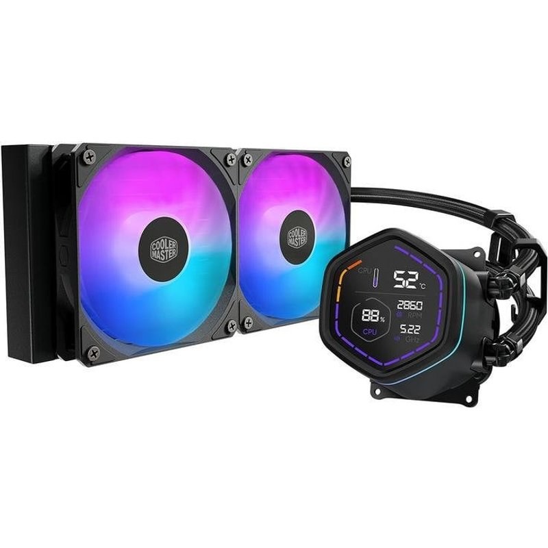 Cooler Master MasterLiquid Core Nex Digital 240 Noir