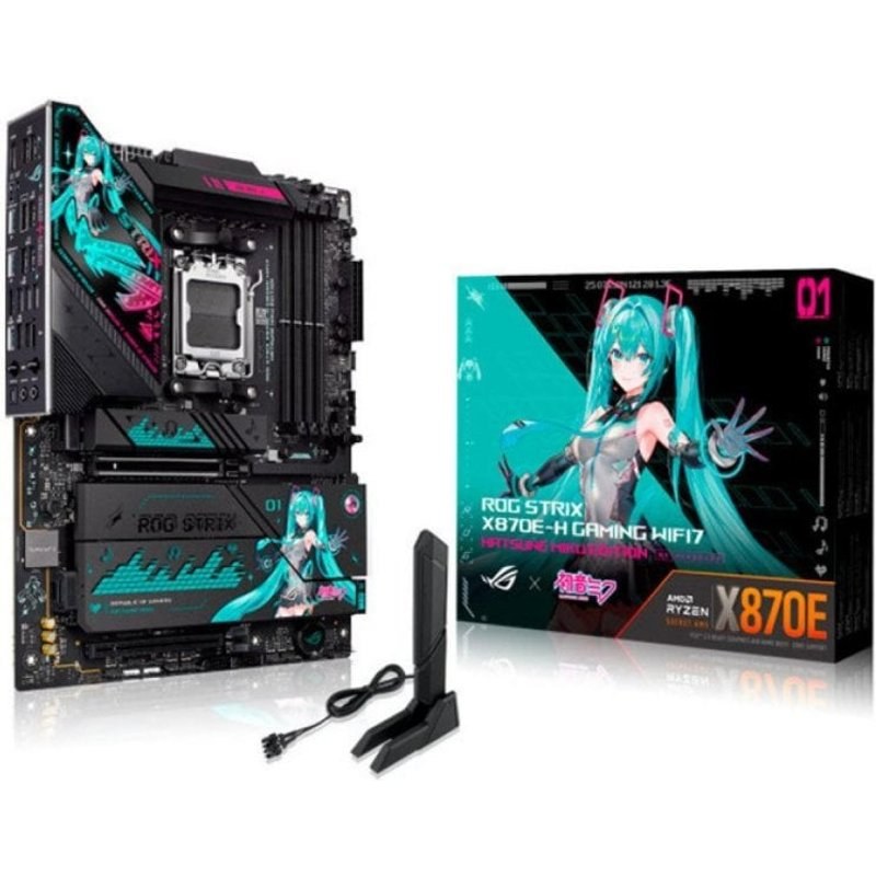 ASUS ROG STRIX X870E-H GAMING WIFI7 HATSUNE MIKU EDITION