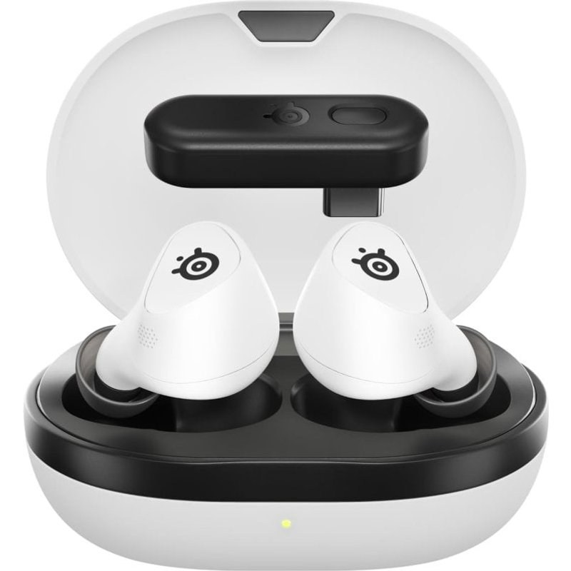 SteelSeries Ecouteurs Intra Auriculaires Sans Fil Bluetooth Arctis Gamebuds réduction Bruit Pour Ps