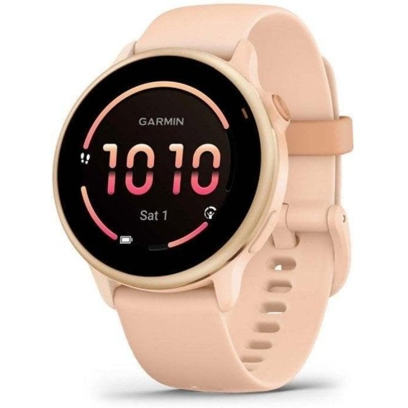 Garmin Vivoactive 6 Lunette Metallic Dawn Boitier Peche