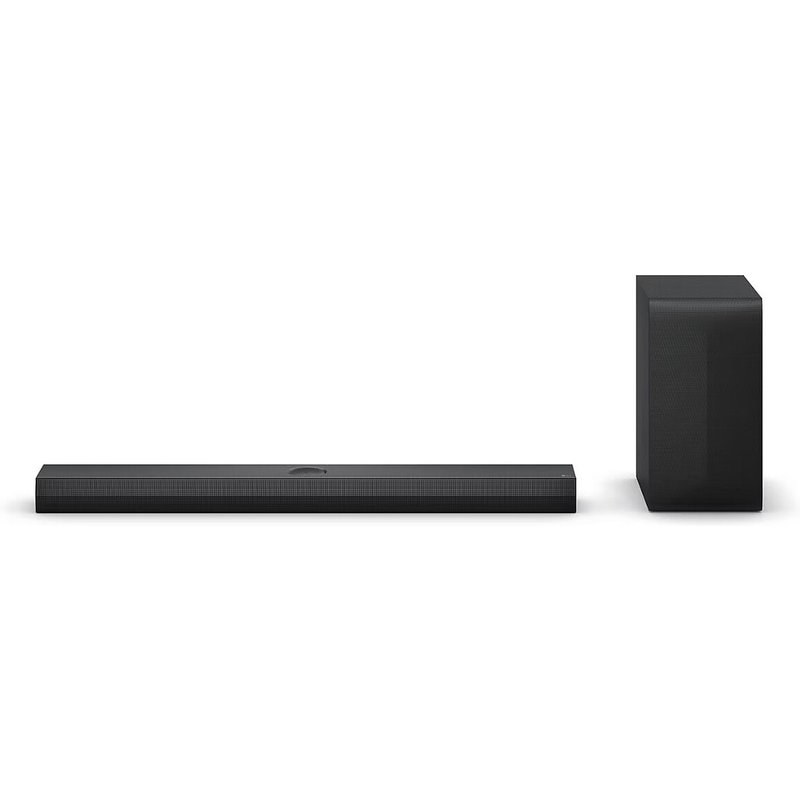 Barre de son LG S70TY Dolby Atmos 3.1.1 ch Noir + Caisson de basse sans-fil Dédiée TV LG QNED