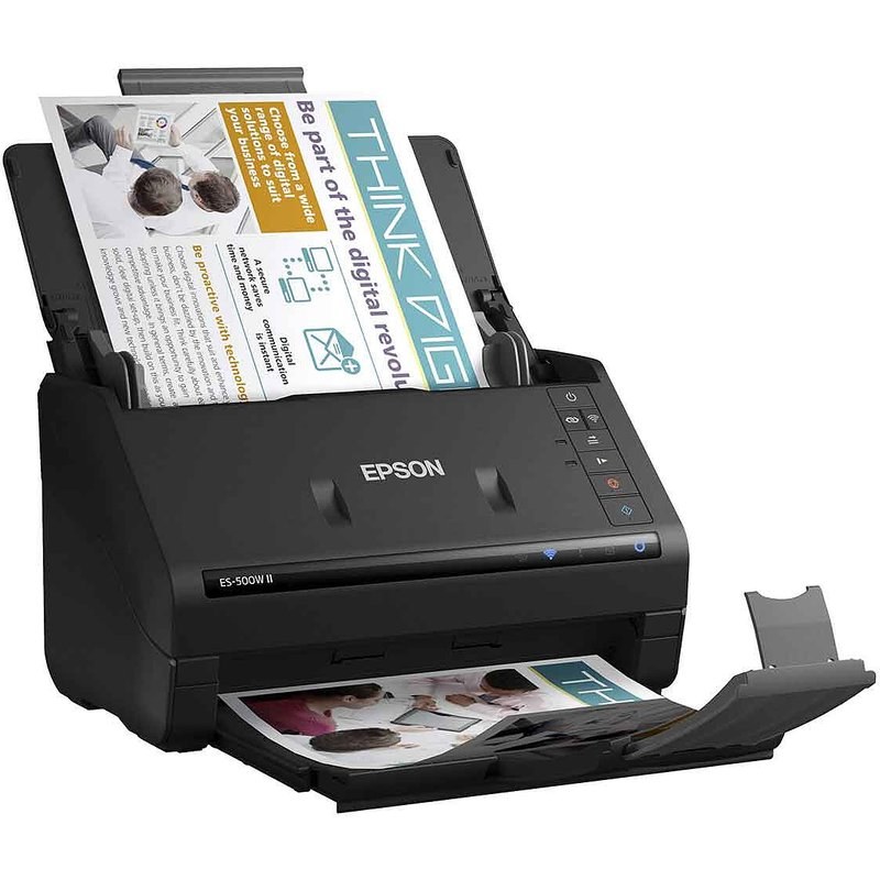 Scanner Epson WorkForce ES-500W II Noir