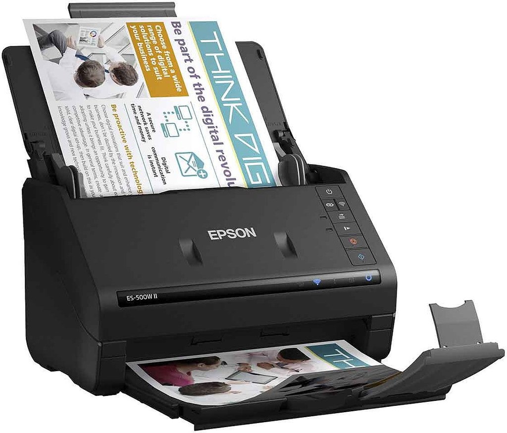 Scanner Epson WorkForce ES-500W II Noir