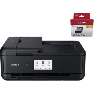 Canon PIXMA TS9550A Noir + PGI-580BK/CLI-581 BK/C/M/Y Multipack 5 couleurs