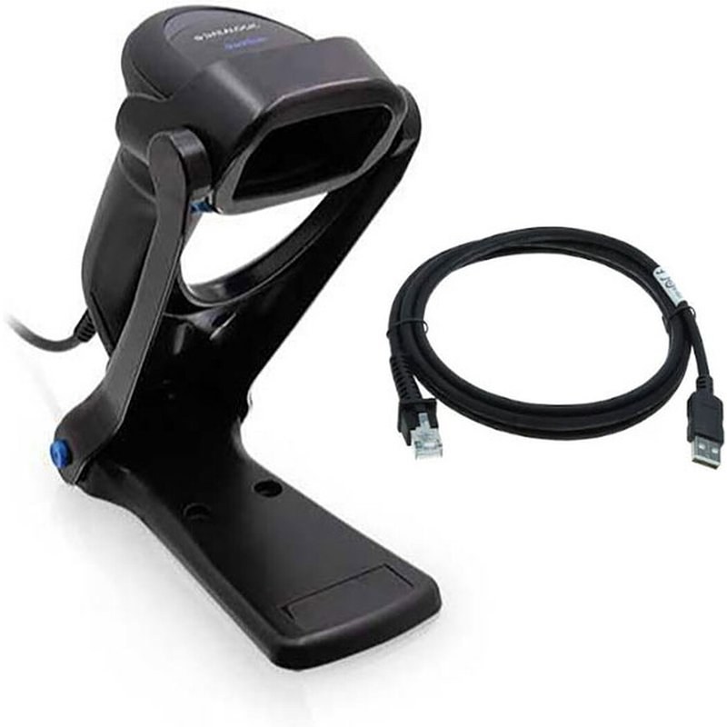 Datalogic Kit QuickScan 2500 Lite avec support et câble USB 2.4 m - Noir